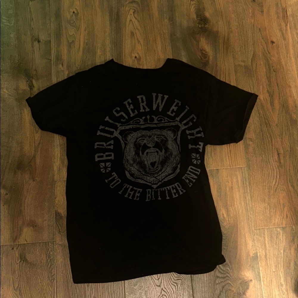 Pete Dunne WWE Black T-Shirt with Graphic Design